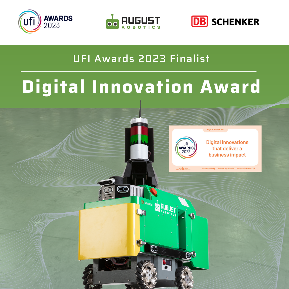 Lionel nominated for Prestigious UFI Digital Innovations Award